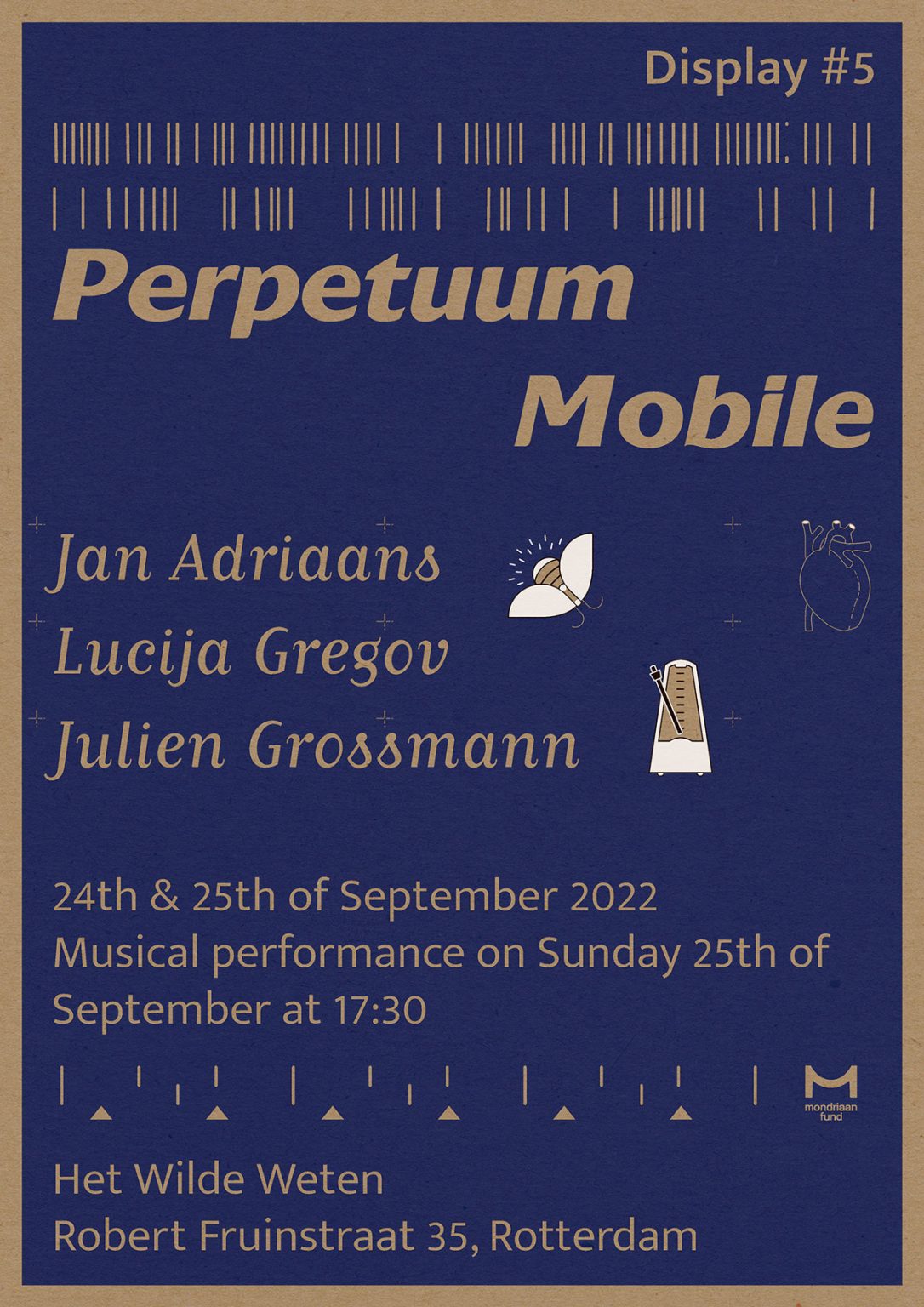 DISPLAY 5 Perpetuum Mobile Het Wilde Weten